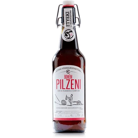 Etyeki Sörmanufaktúra Bohem Pilzeni  0,44L
